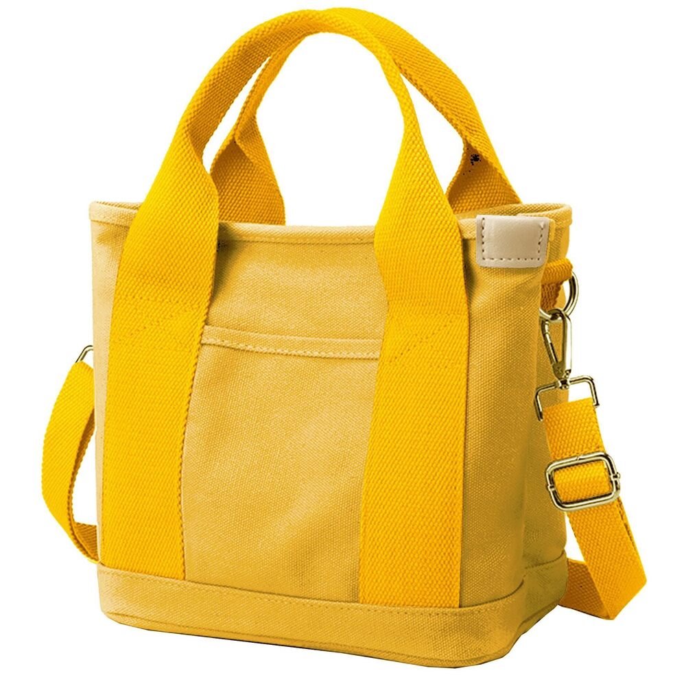 3715 Small Tote Bag with Zipper Tote Bag Canvas Crossbody Bag Shoulder Bag